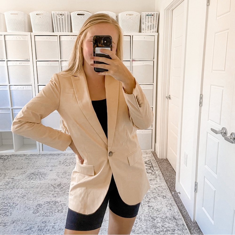 NEW J. Crew Alfie blazer chino Dried Wicker